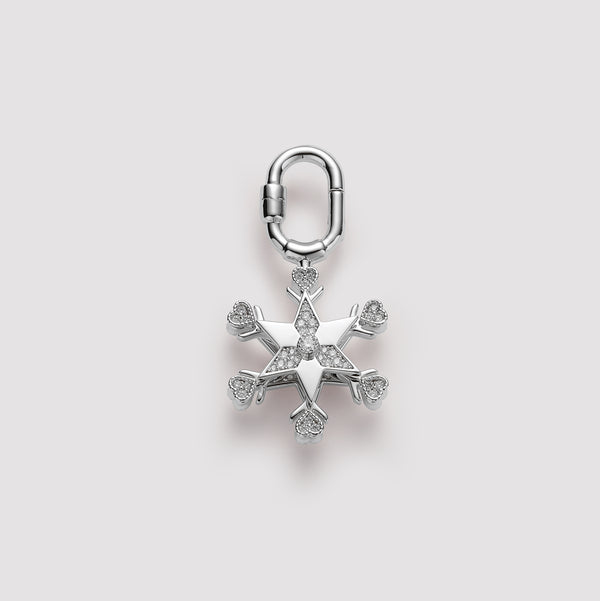 Snowflake Bag Charm