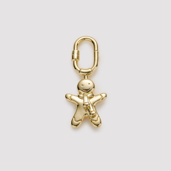 Gingerbread Man Bag Charm