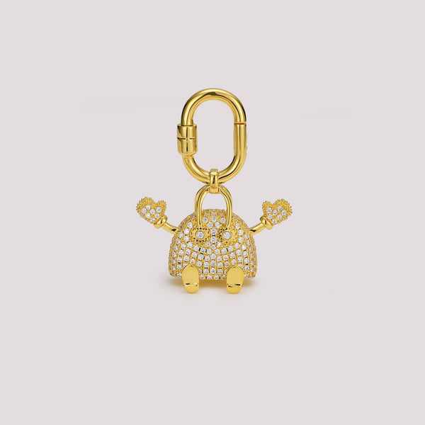 Pavé Baby Belide Bag Charm