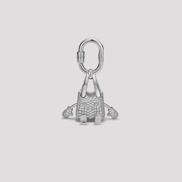 Pavé Baby Pickotin Bag Charm