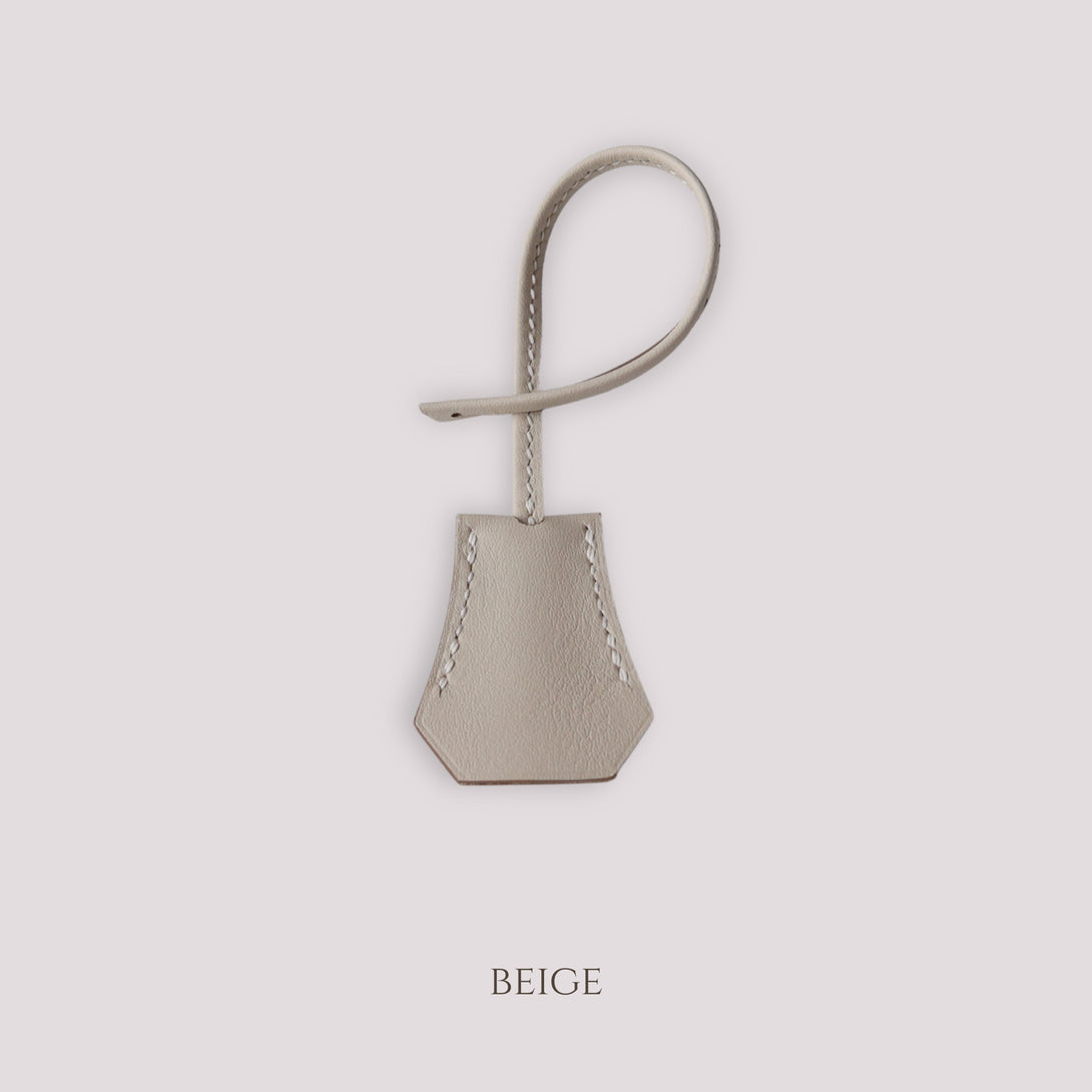 Beige Clochette Charmante Pet Portrait Bag Charm