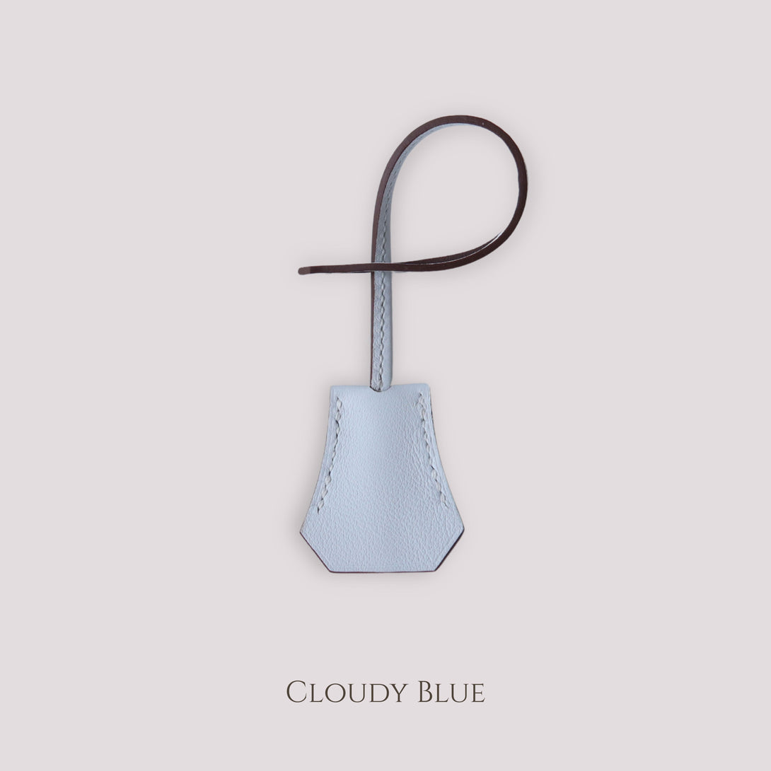 Cloudy Blue Clochette Charmante Pet Portrait Bag Charm
