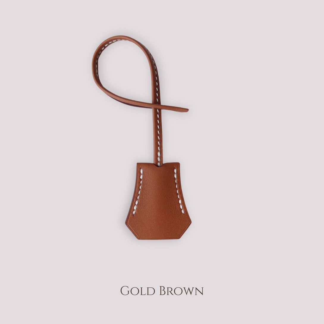 Gold Brown Clochette Charmante Pet Portrait Bag Charm