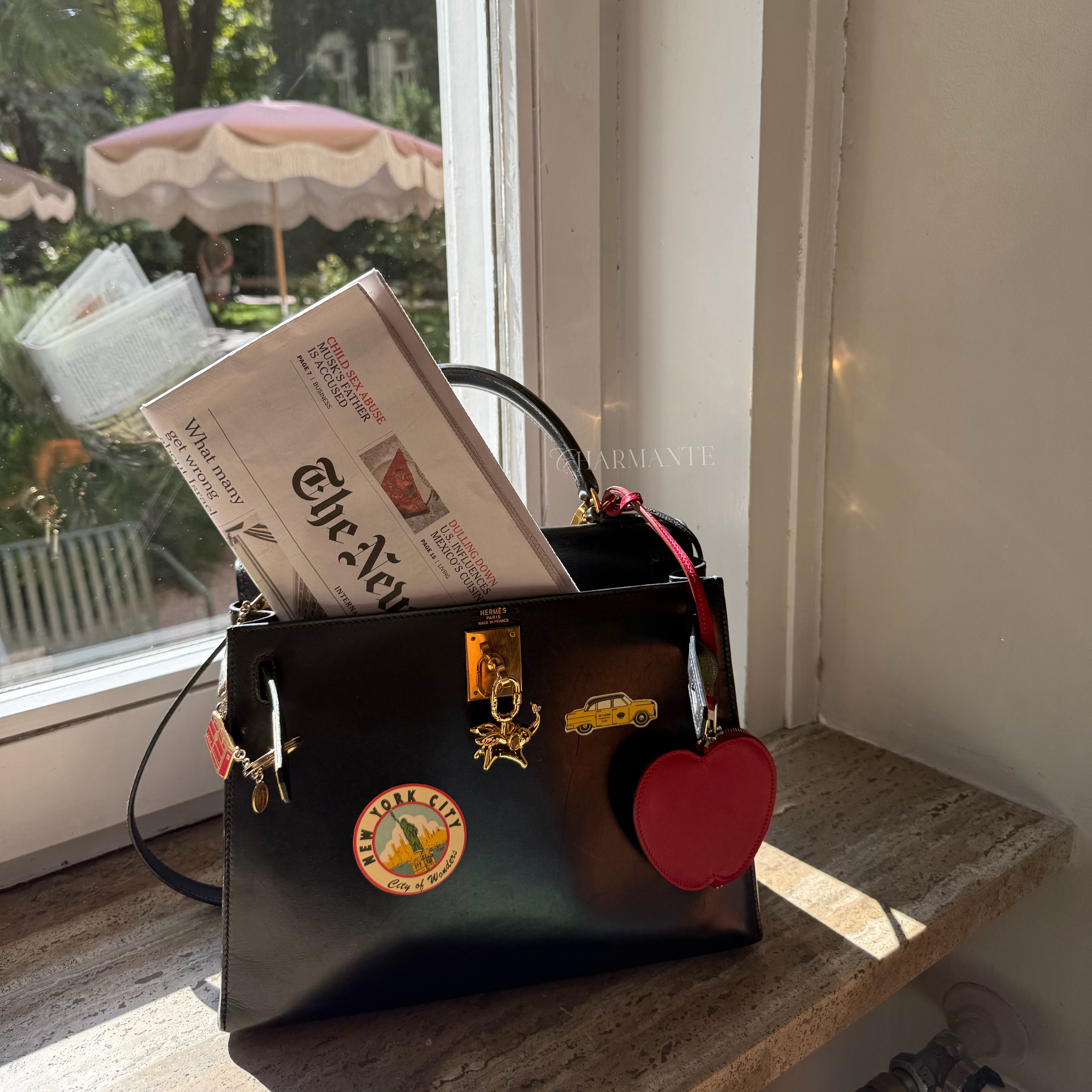 Luxury Elephant Céleste Charm - Elegant Bag Accessory by Tammy