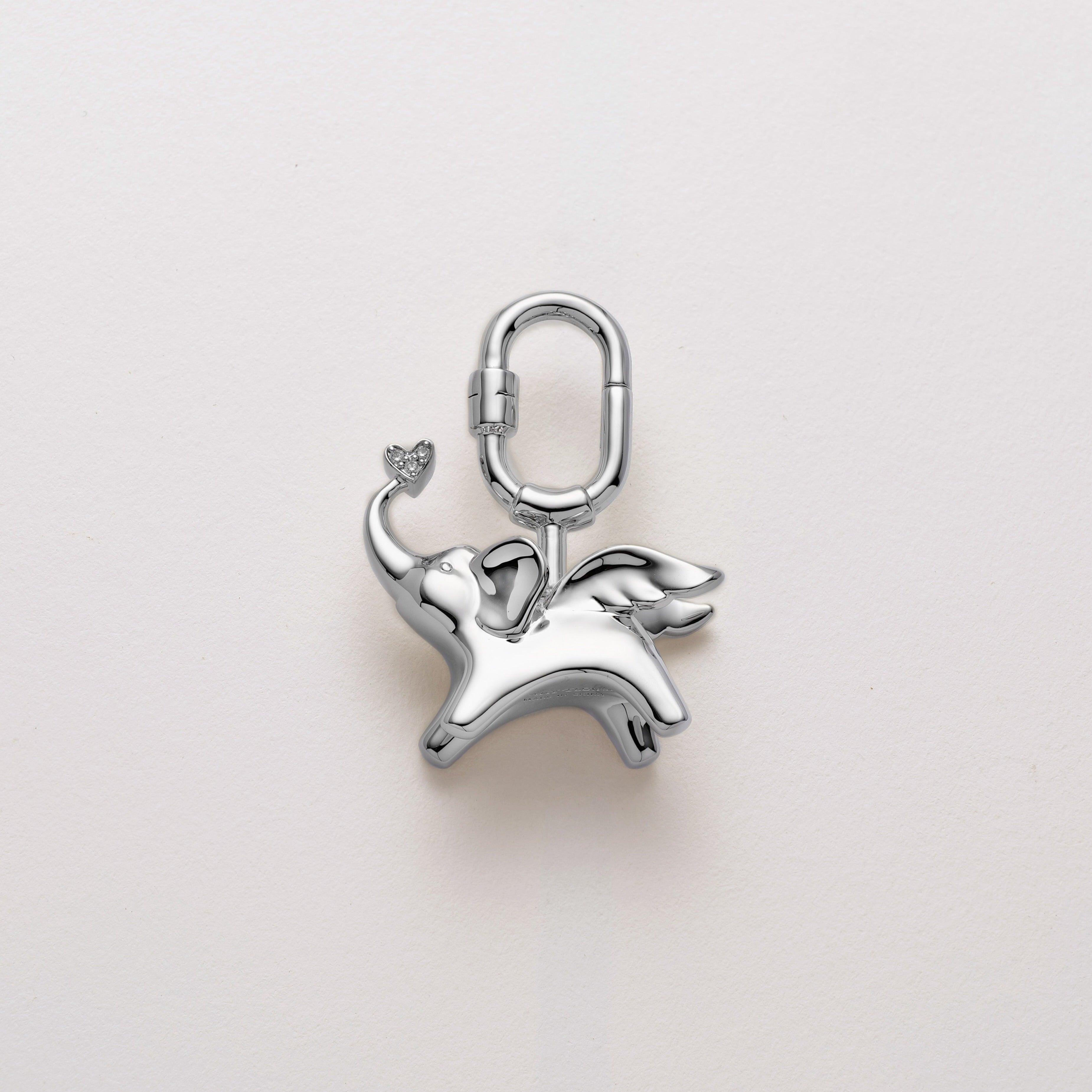Luxury Elephant Céleste Charm - Elegant Bag Accessory by Tammy