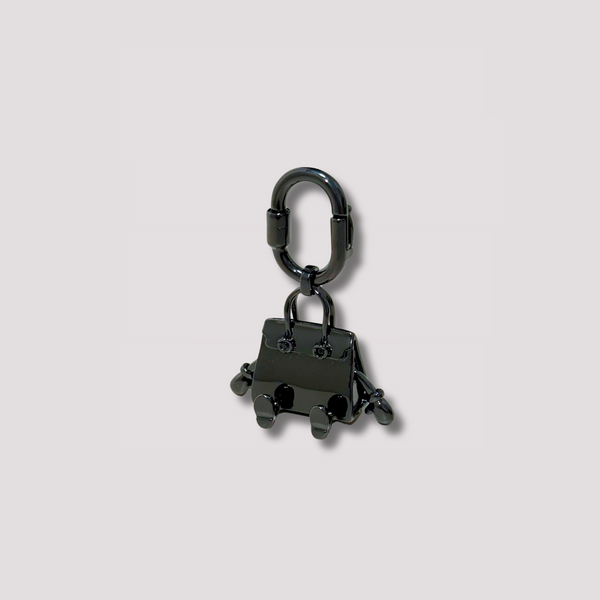 So Black Birken Doll Bag Charm