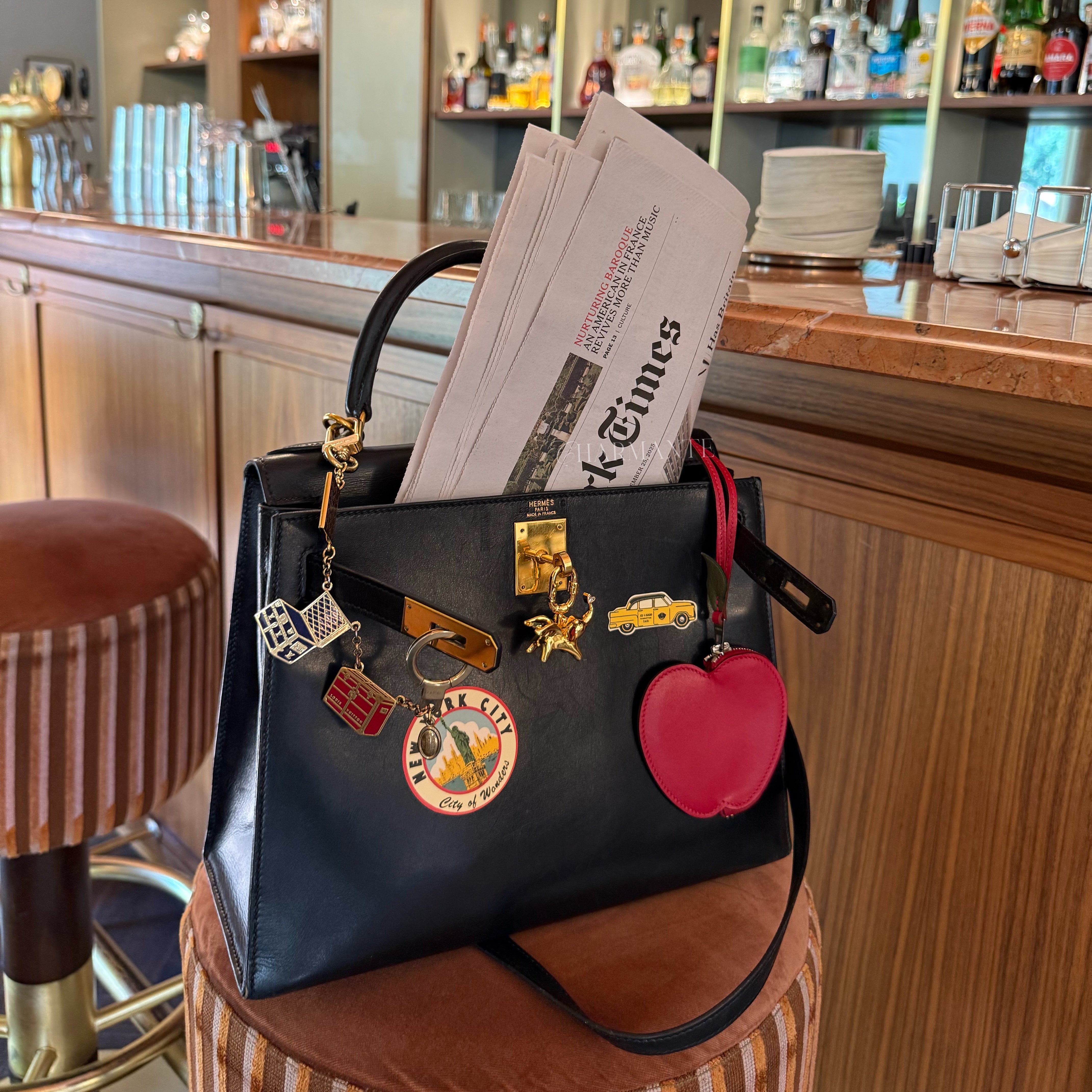 Luxury Elephant Céleste Charm - Elegant Bag Accessory by Tammy